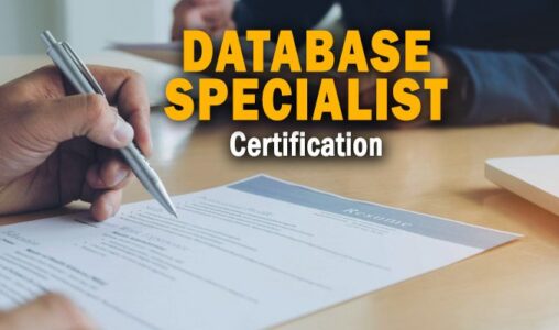 Earn Your First SQL Database Specialist Certification