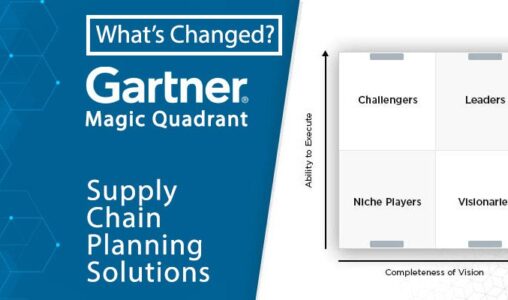 Gartner Magic Quadrant - Supply Chain Planning Solutions